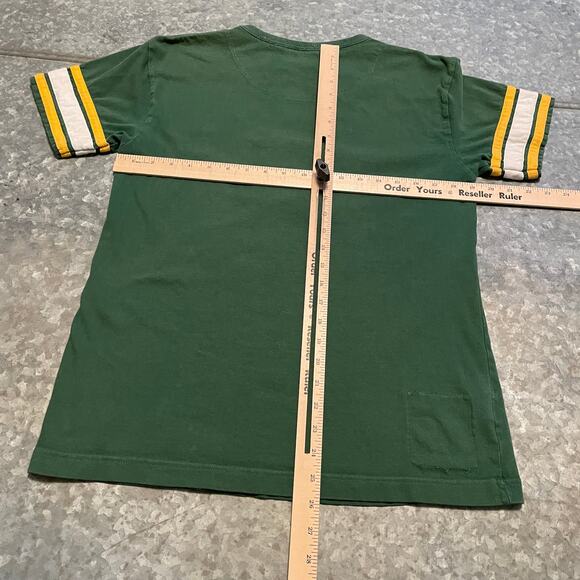 Green Bay Packers Nostalgia Mitchell & Ness Shirt Mens Medium Vintage Y2K Retro - Picture 10 of 12